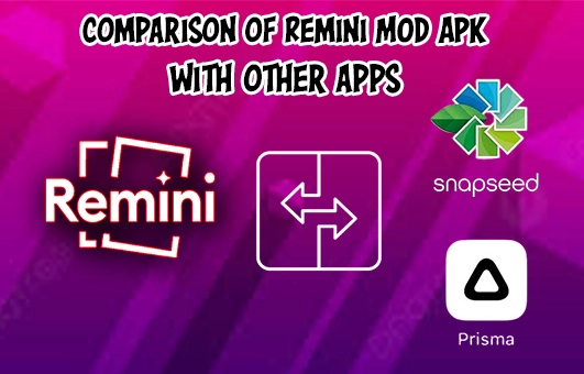 Compare the remini mod apk