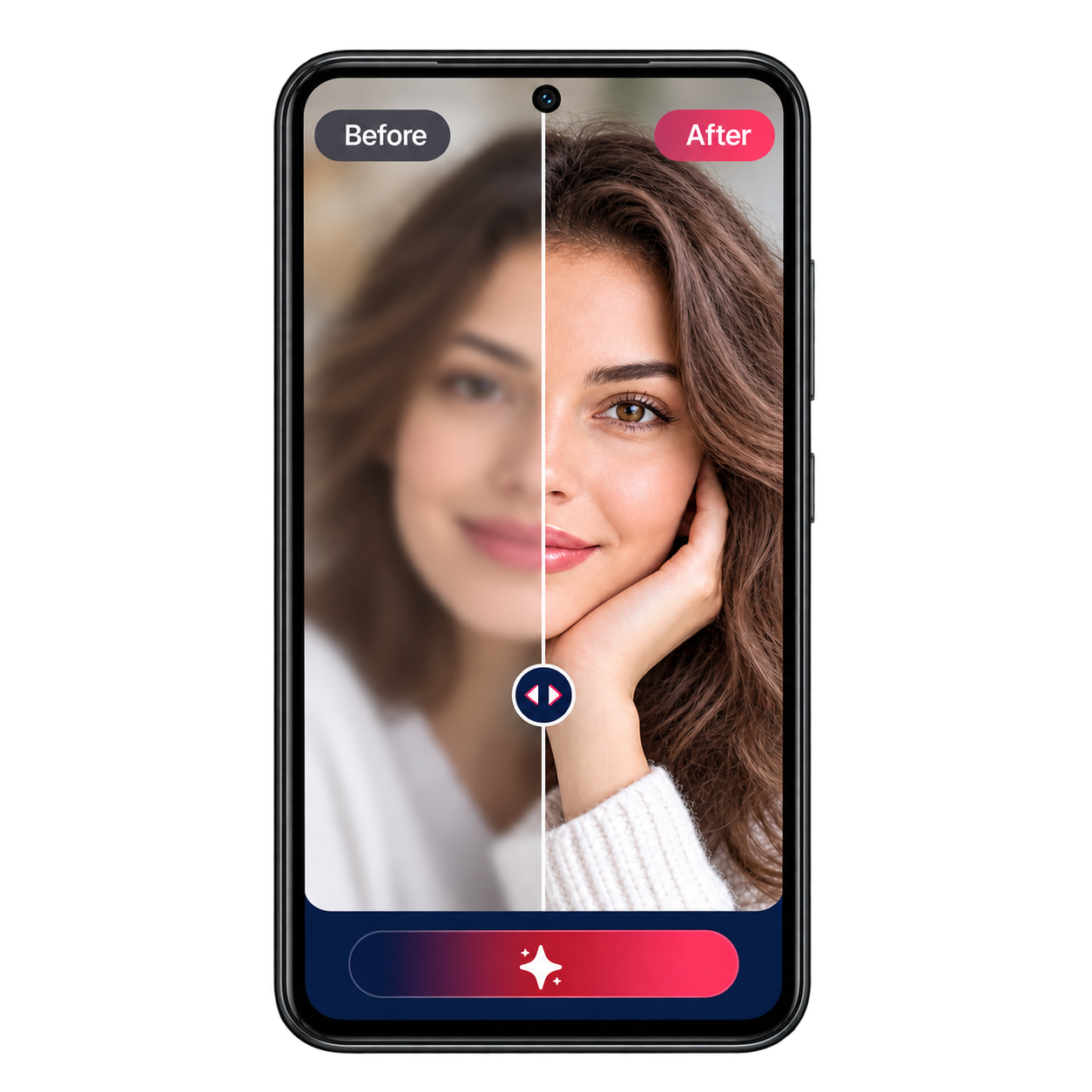Remini main phone preview