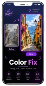 remini color fix natural color correction
