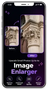 remini image enlarger before after